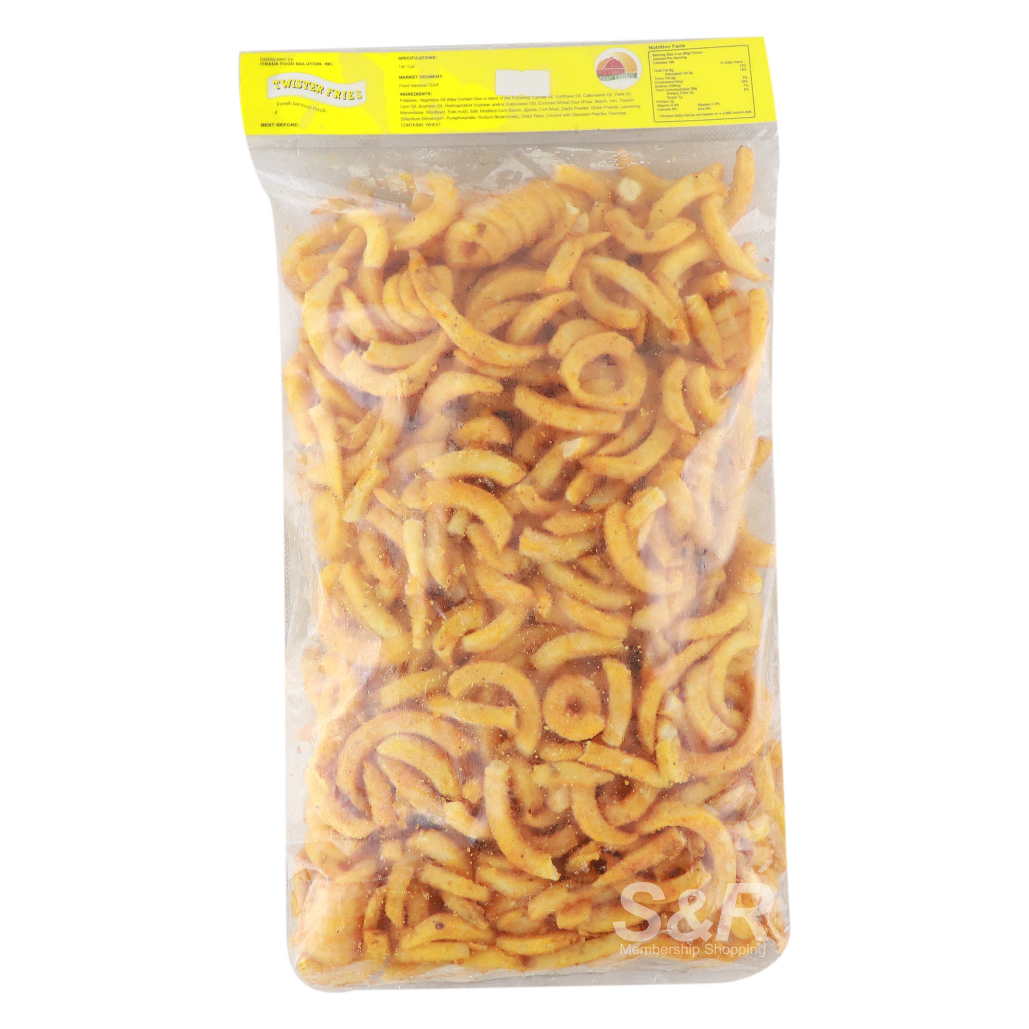 Best Farms Twister Fries 1kg
